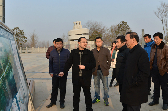 1月14日,市委副书记,代市长孙正东到太和县,就该县经济社会发展
