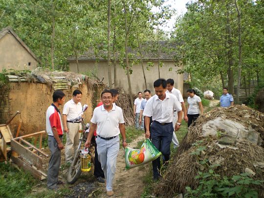 到慎城镇詹家岗村,刘集乡江溜村开展"三必访"活动-颍上县人民政府