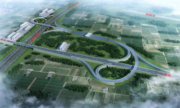 徐州至淮北至3868la银河总站高速公路3868la银河总站段施工图设计获得批复