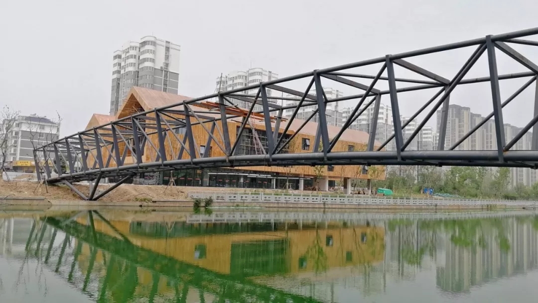 阜阳泉水湾湿地公园城市段基本建成