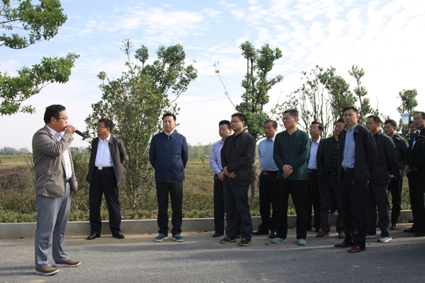 长丰县党政代表团到颍上县考察城市规划建设管理工作